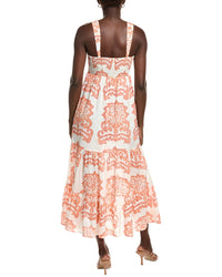 Garrie B Smocked Maxi Dress
