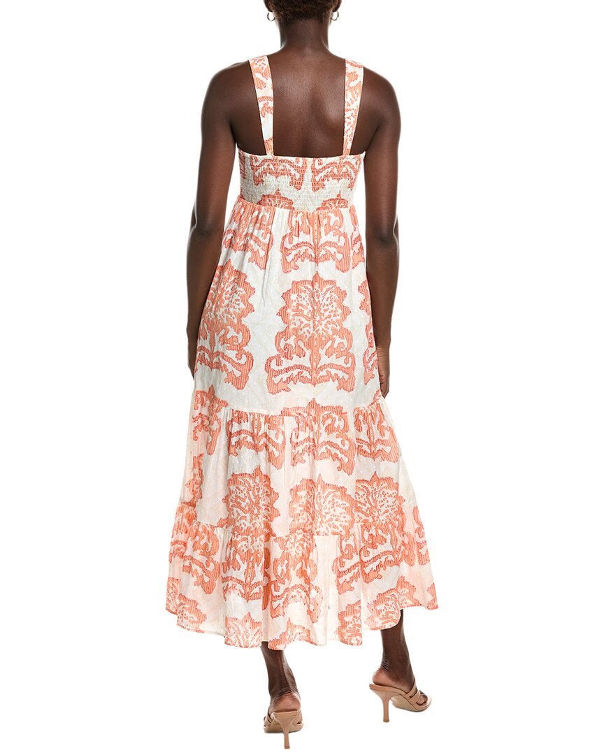 Garrie B Smocked Maxi Dress