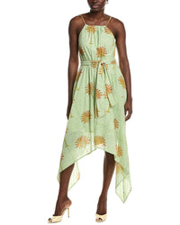Garrie B All Over Halter Midi Dress