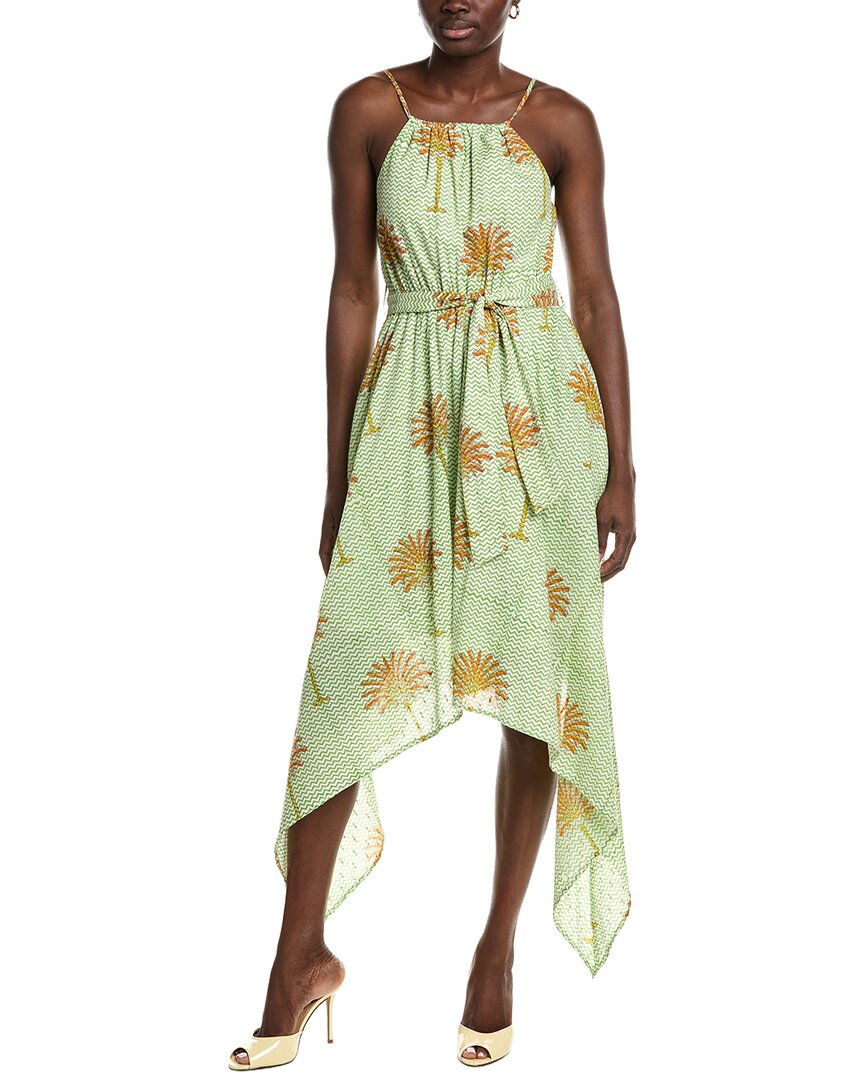 Garrie B All Over Halter Midi Dress