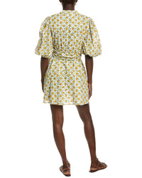 Garrie B All Over Wrap Mini Dress