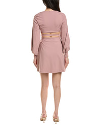 Susana Monaco Deep V Center Open Dress