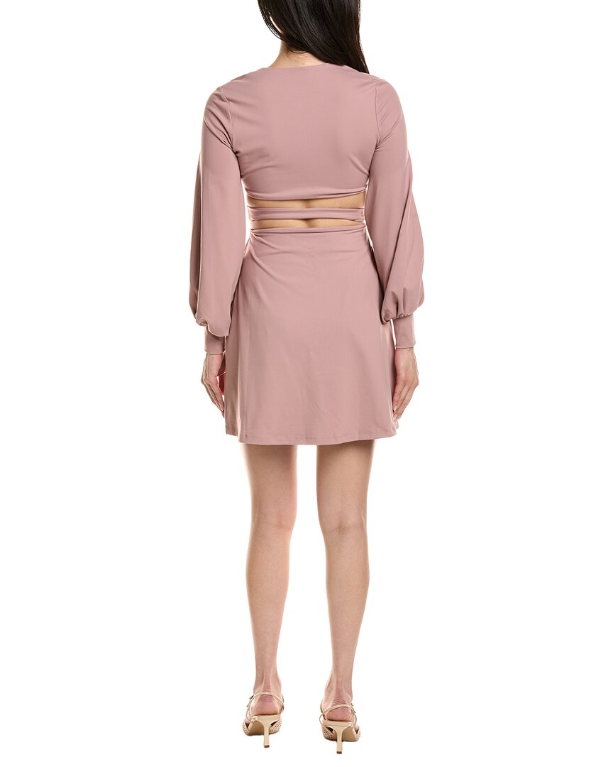 Susana Monaco Deep V Center Open Dress