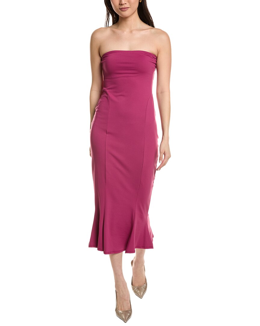 Susana Monaco Tube Trumpet Midi Dress