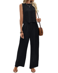 Kayla Paris 2Pc Top & Pant Set