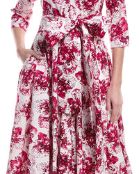 Samantha Sung Aster Midi Dress