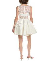 AMUR Amur Lainey Boatneck Mini Dress