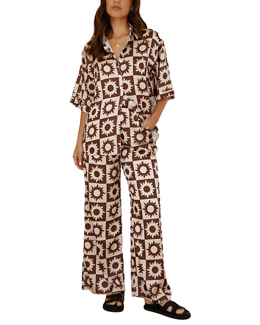 Deli S 2Pc Shirt & Pant Set
