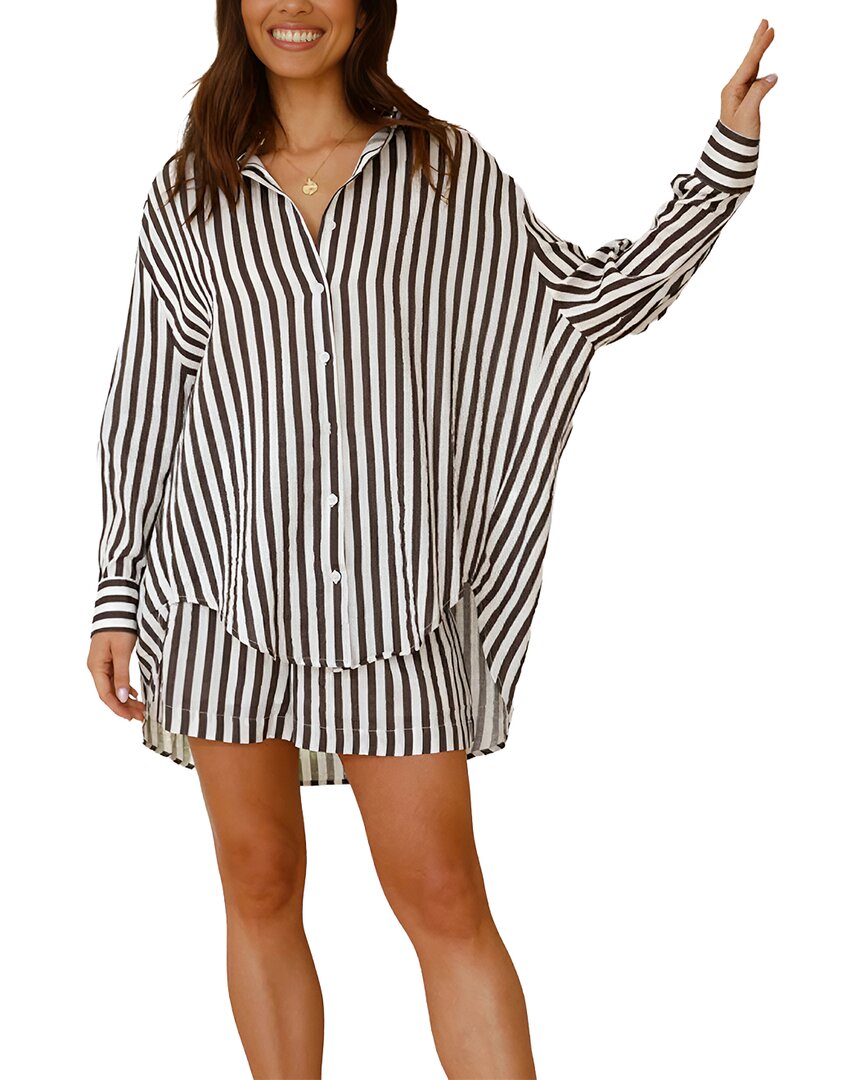 DELI S Deli S 2Pc Shirt & Short Set