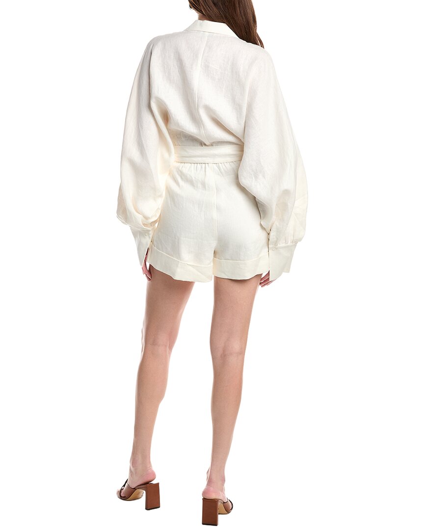 Sans Faff Linen Romper