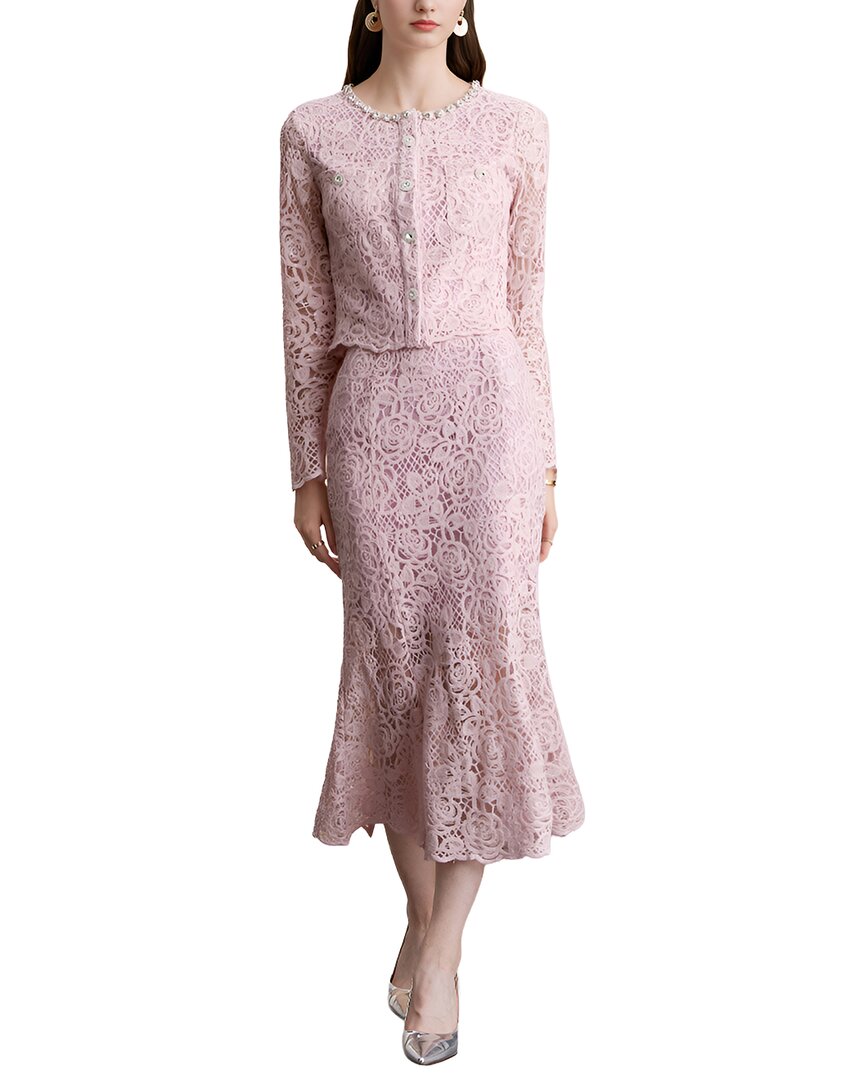 Linda Charm 2Pc Blazer & Skirt Set
