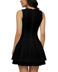 Anette Anette Solid Mini Dress