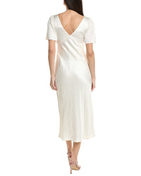 Jl Luxe Short Sleeve Midi Dress