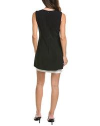 Kenneth Cole Colorblock Hem Mini Dress