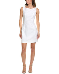 Kenneth Cole Kenneth Cole Boatneck Sculpted Mini Dress