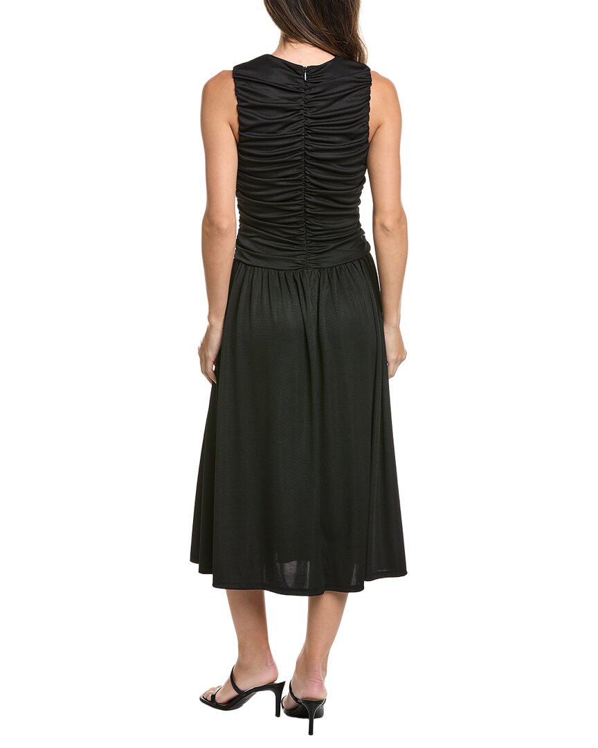 Kenneth Cole Kenneth Cole Drawstring A-Line Midi Dress