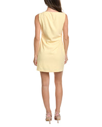 Kenneth Cole Kenneth Cole Waist And Shoulder Tucked Short Dress