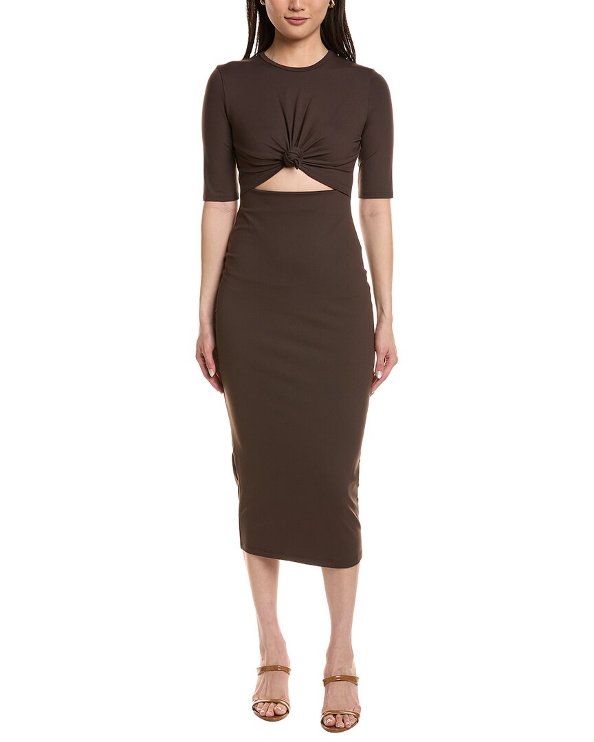 Susana Monaco Knotted Midi Dress