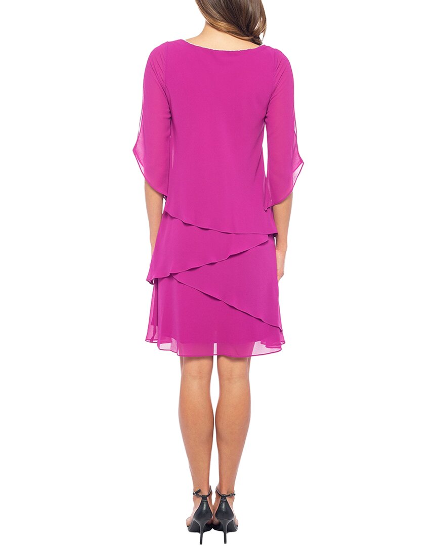 Oleg Cassini Solid Mini Dress