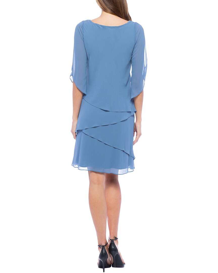 Oleg Cassini Solid Mini Dress