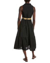 Marion Belted A-Line Dress