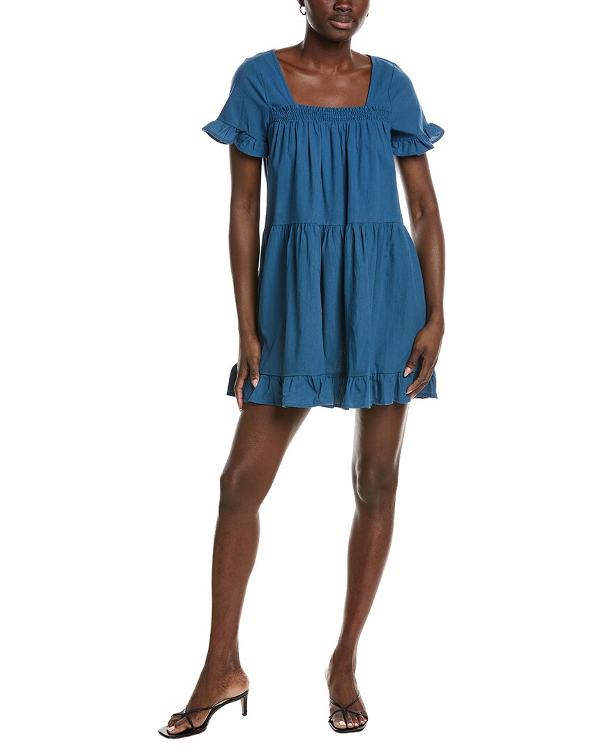 Marion Ruffle Sleeve Dress