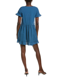 Marion Ruffle Sleeve Dress