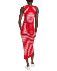 Marion V-Neck Stripe Bodycon Dress