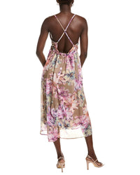 Marion Empire Waist Cross Back Midi Dress