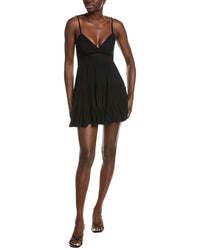 Marion A-Line Crocheted Weave Textured Dress