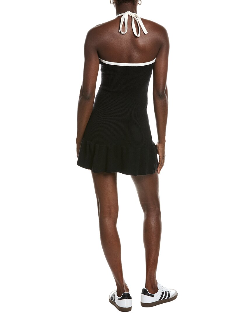 Marion Flounced Ruffle Hem Sweaterdress