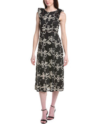 Sam Edelman Rope Embroidered Midi Dress