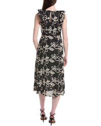 Sam Edelman Rope Embroidered Midi Dress