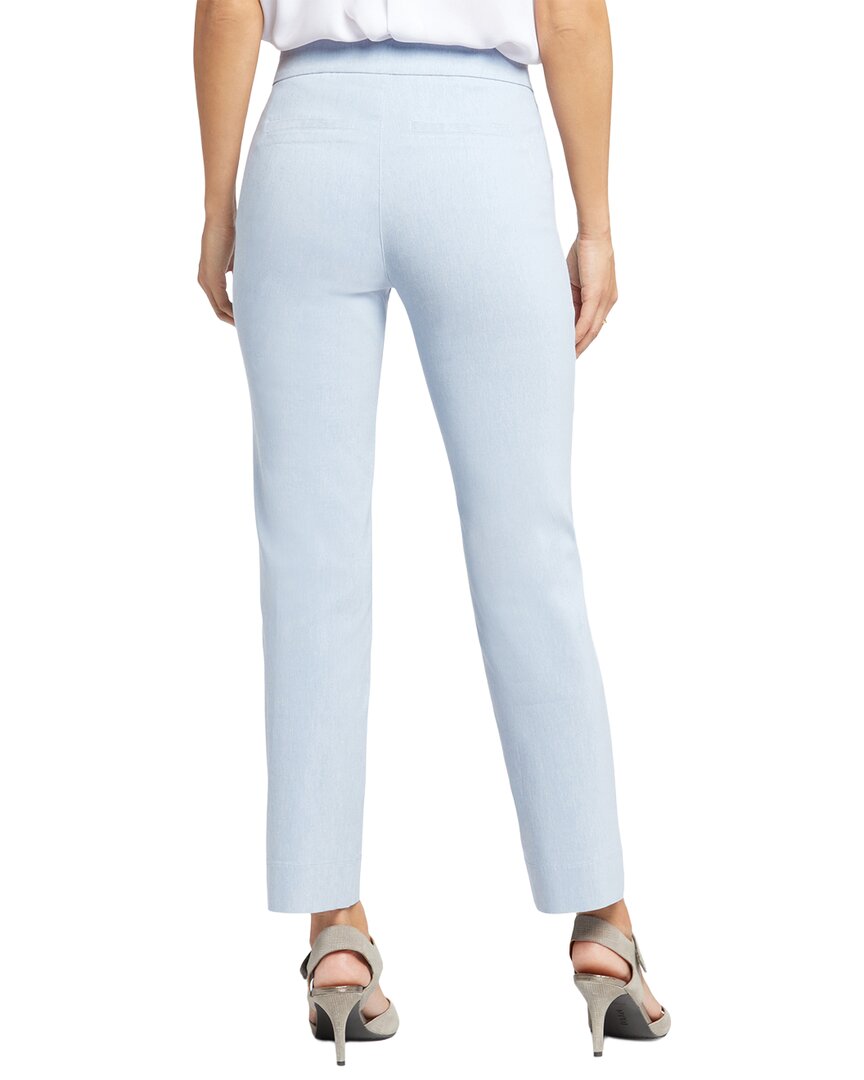 Nydj Marilyn Light Blue Heather Ankle Crop Jean