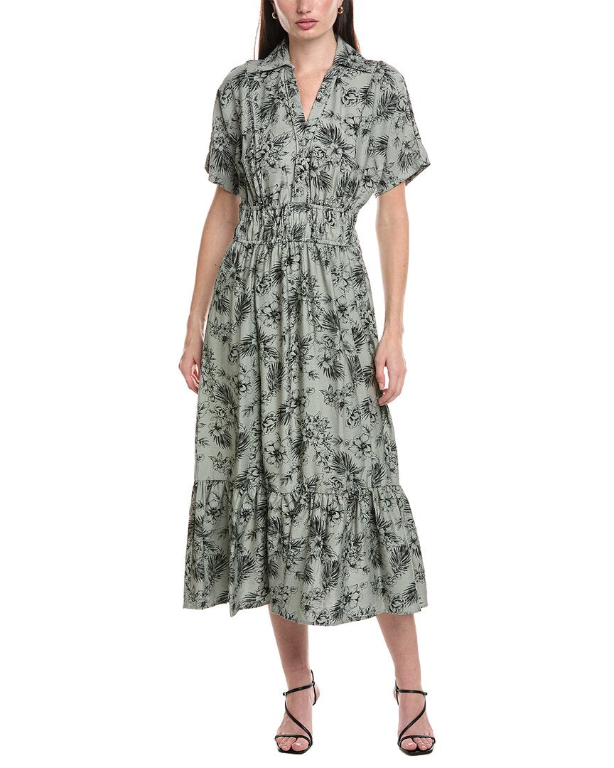Maison Tara Printed Stone Maxi Dress