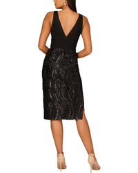aidan mattox embellished midi dress Aidan Mattox Embellished Midi Dress In Electric Pink - 44% Off