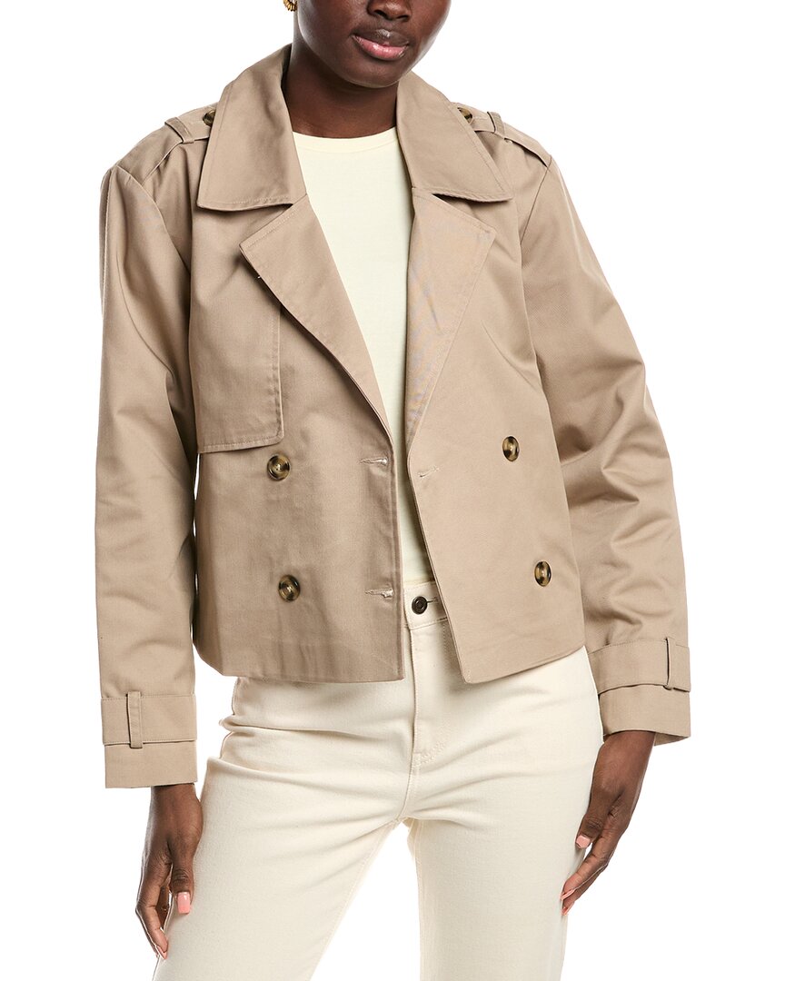 French Connection Cropped Trench Coat