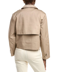 French Connection Cropped Trench Coat