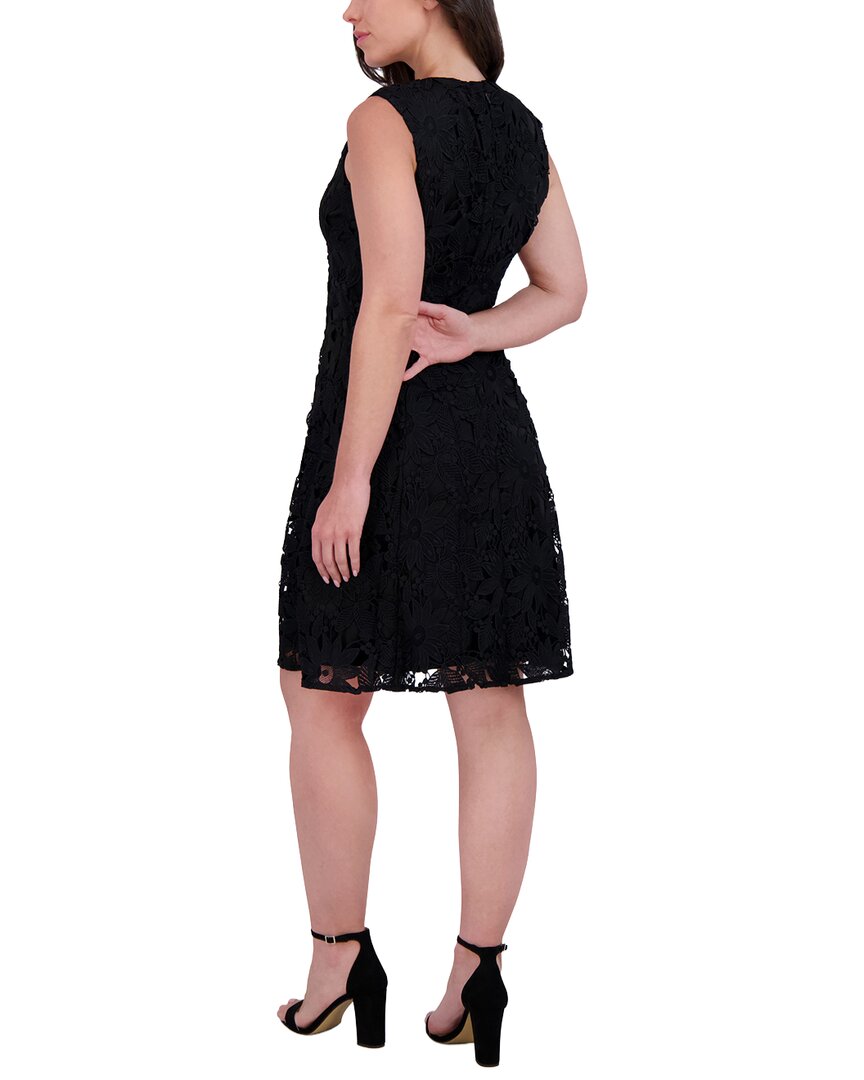 Kensie Heavy Floral Lace Mini Dress