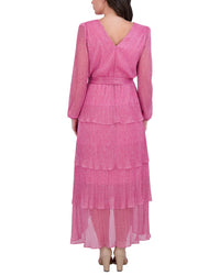 Kensie Shimmer Knit Midi Dress