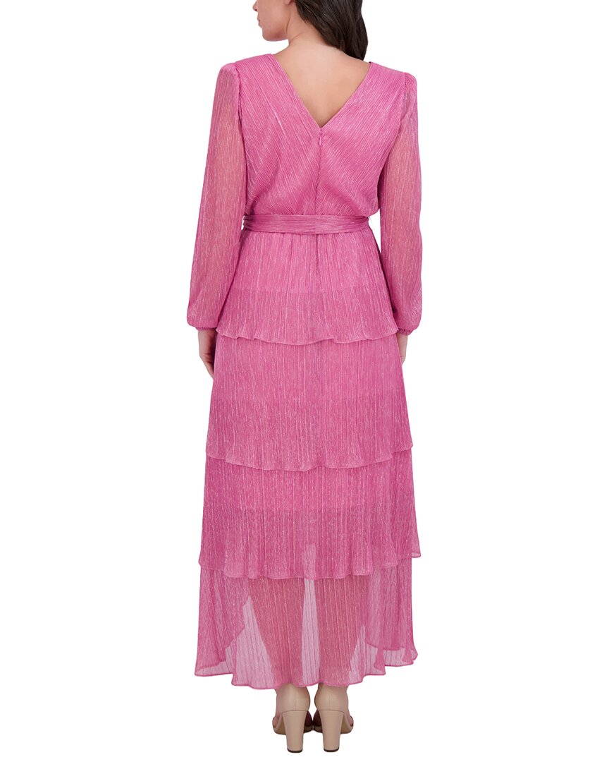 Kensie Shimmer Knit Midi Dress