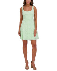 Kensie Soutache Embellished Mini Dress