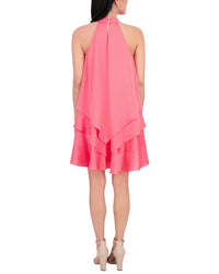 Kensie Satin Charmeuse Mini Dress