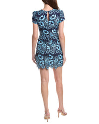 Sam Edelman Denim Embroidery Mini Dress