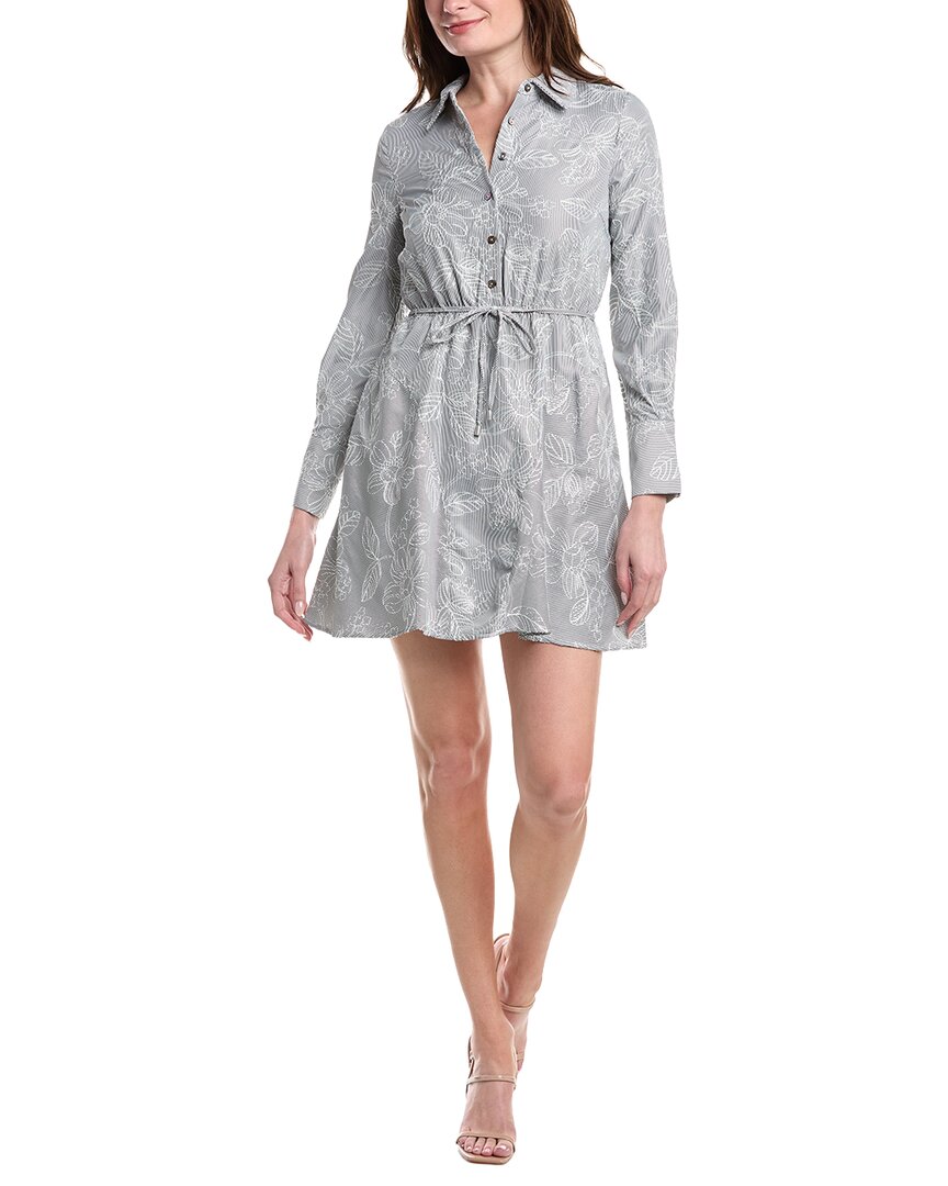 Sam Edelman Floral Striped Shirtdress