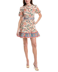 Sam Edelman Poplin Print Mini Dress