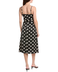 Sam Edelman Belted Polka Dot Dress