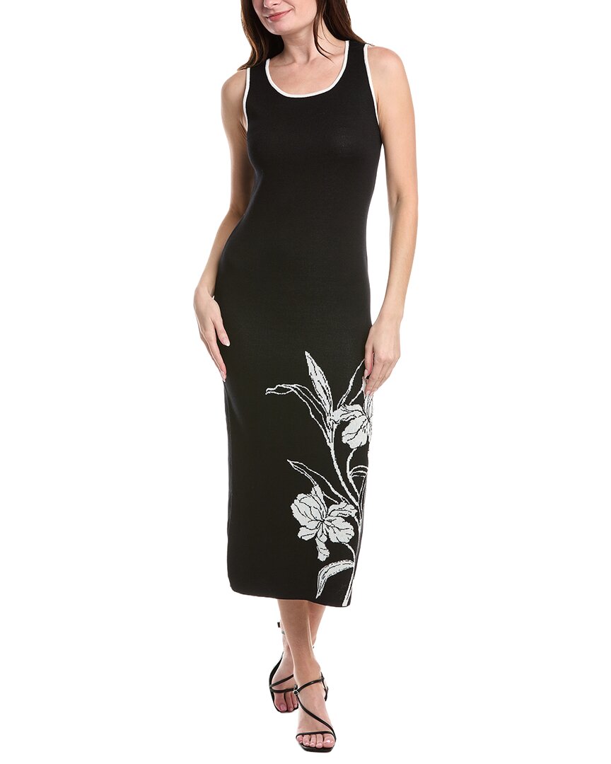Sam Edelman Knit Floral Maxi Dress