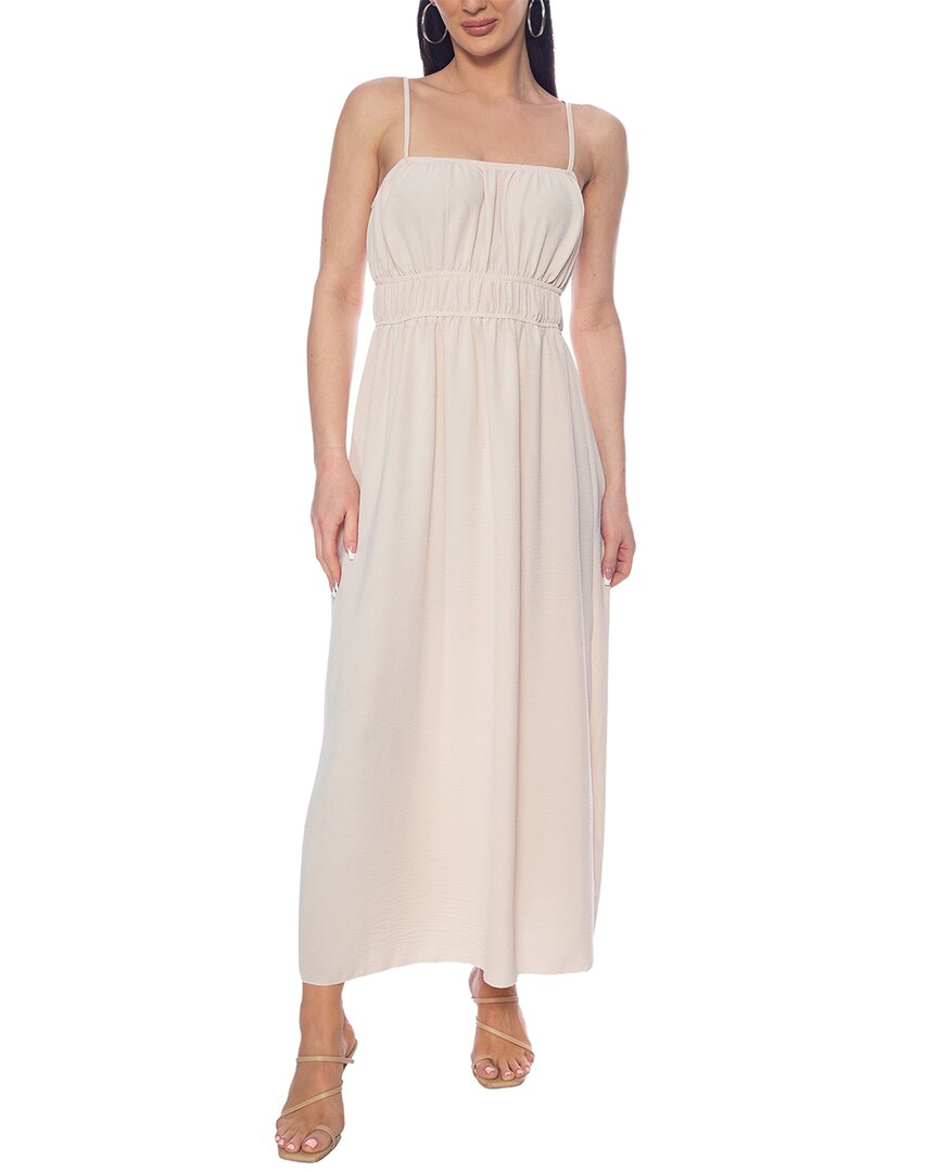 Tash + Sophie Airflow Elastic Waist Maxi Dress