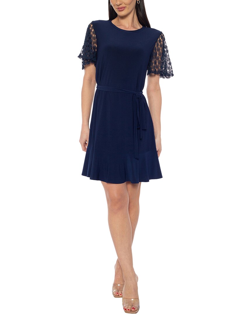 Tash + Sophie Lace Sleeve Dress